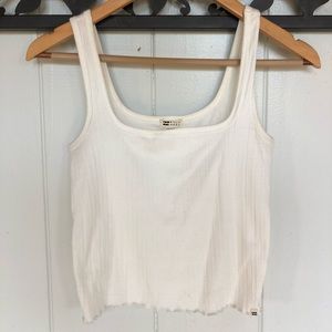 White billabong tank (size: small)